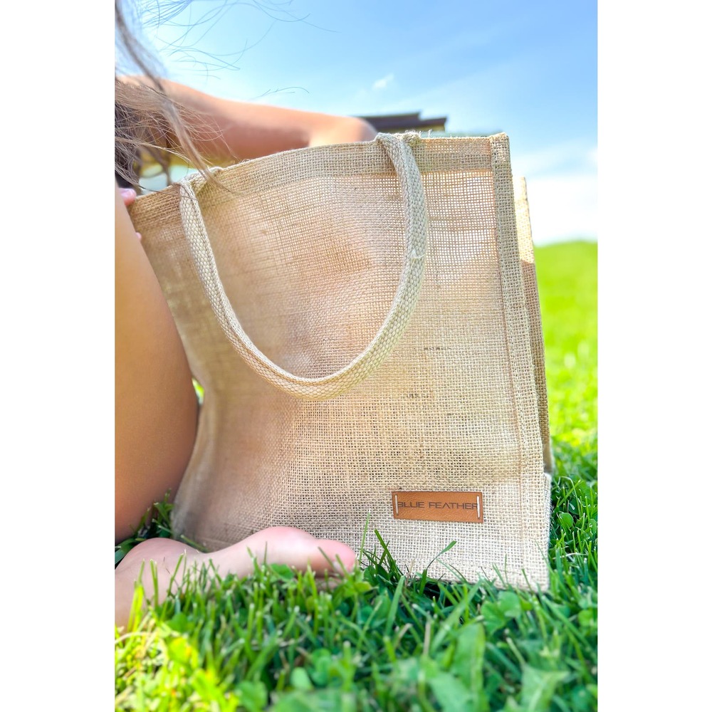 Medium YUTE Bag with Chic Cotton Handles - Effortless Style on the Go!